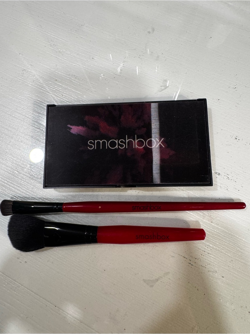 Smashbox Red Handle 3-Piece Brush & Palette Set